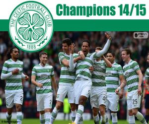 yapboz Celtic FC şampiyon 2014-2015